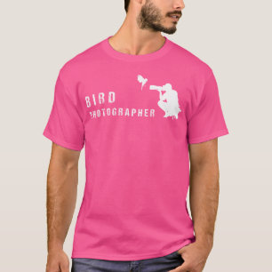 T-shirt Photographe Animalier Ornithologue Appareil Photo 