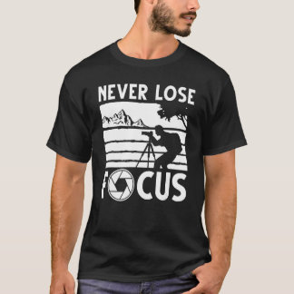 T-shirt Photographe cool Art Pour Hommes Femmes Photograph