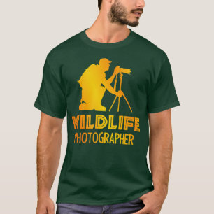 T-shirt Photographe de la faune Safari Voyage Famille Vaca