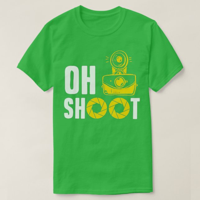 T-shirt Photographe de la Journée de la photographie Photo (Design devant)