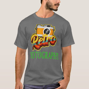 T-shirt Photographe de la journée de la photographie rétro