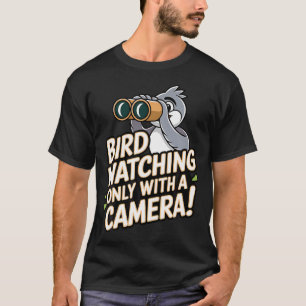 T-shirt Photographe d'oiseaux Observation d'oiseaux unique