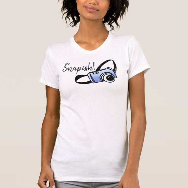 T-shirt Photographe mignon (Devant)