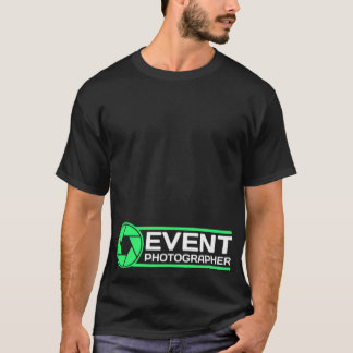 T-shirt Photographe officiel Photographie de la cérémonie 