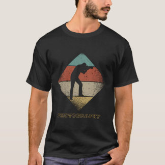 T-shirt Photographe Rétro 1960'S 1970
