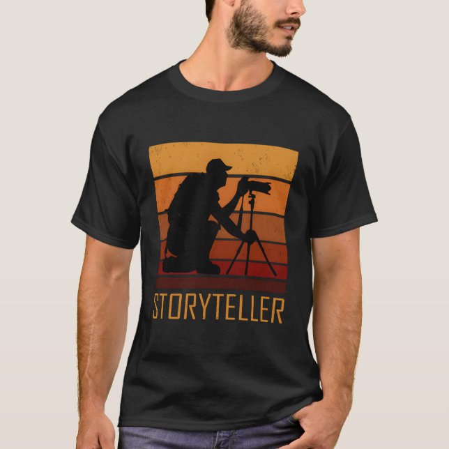 T-shirt Photographe Vintage Photographe Camer (Devant)