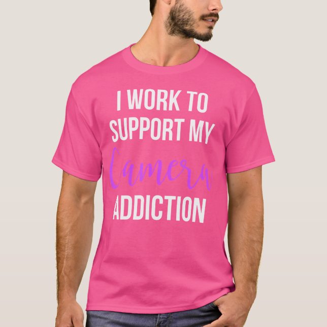 T-shirt Photographer Appreciation Cute Funny Photography (Devant)