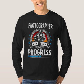 T-shirt Photographer In Progress Trainee Student