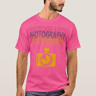 T-shirt Photographie 3 mots