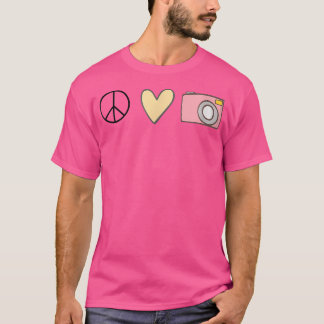 T-shirt Photographie Amour Paix