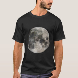 T-shirt Photographie Astronomie Amour Espace Phase Pleine