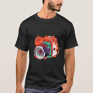 T-shirt Photographie Chemise Caméra Photographe Cadeau