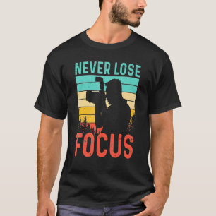 T-shirt Photographie cool Photographe rétro Caméra Lover