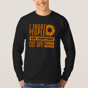 T-shirt Photographie cool Pour Hommes Femmes Drôle Je Tire