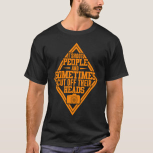 T-shirt Photographie cool Pour Hommes Femmes Je Tire Des G