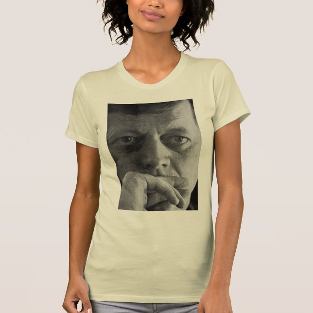 T-shirt Photographie de John F. Kennedy (Devant)