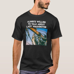 T-shirt Photographie de tête de plume de grand voilier nau