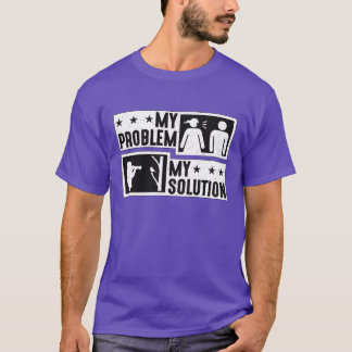 T-shirt Photographie d'oiseau Mon problème Mon Pictogramme