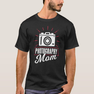 T-shirt Photographie Maman Caméra Photographe Mo