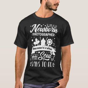 T-shirt Photographie Nouveau-né Bébé Photographe Photo Pho