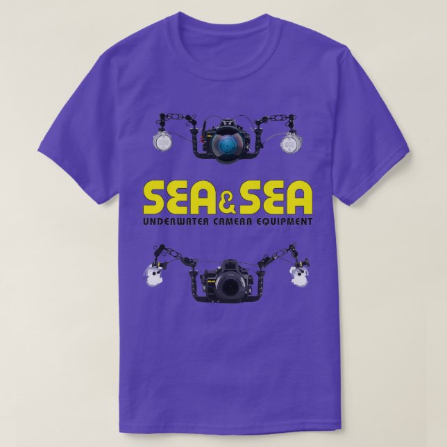 T-SHIRT PHOTOGRAPHIE SOUS-MARINE (Design devant)