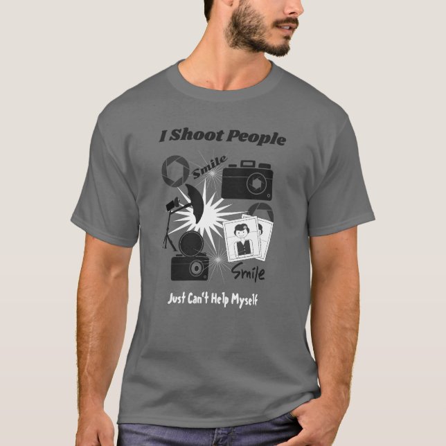 T-shirt Photographie Thème Fun Photographes (Devant)