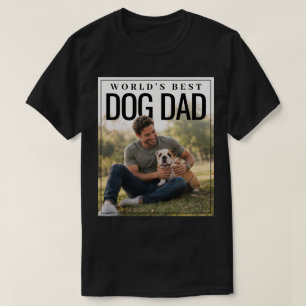 T-shirt PhotoPop Meilleur Papa Chien du Monde