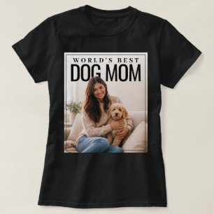 T-shirt PhotoPop Meilleure Maman de Chien au Monde