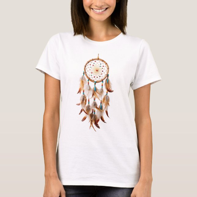 T-shirt Photos de la tribu des Boho Dreamcatcher (Devant)