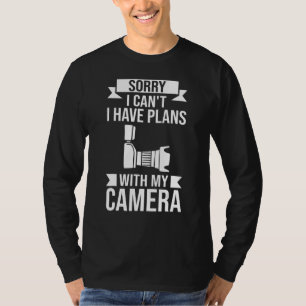 T-shirt Photos de paparazzi Photographe Appareil photo Pho