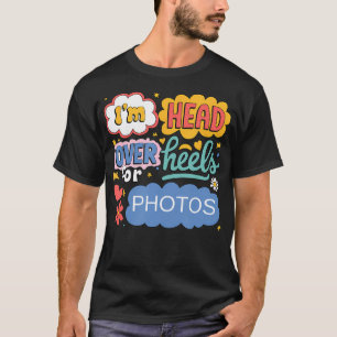 T-shirt Photos drôles esthétique Art Pop Rétro Pour Appare