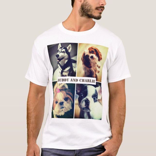 T-shirt Photos personnalisées (Devant)