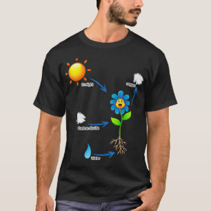 T-shirt Photosynthèse scientifique amusante pour enfants 