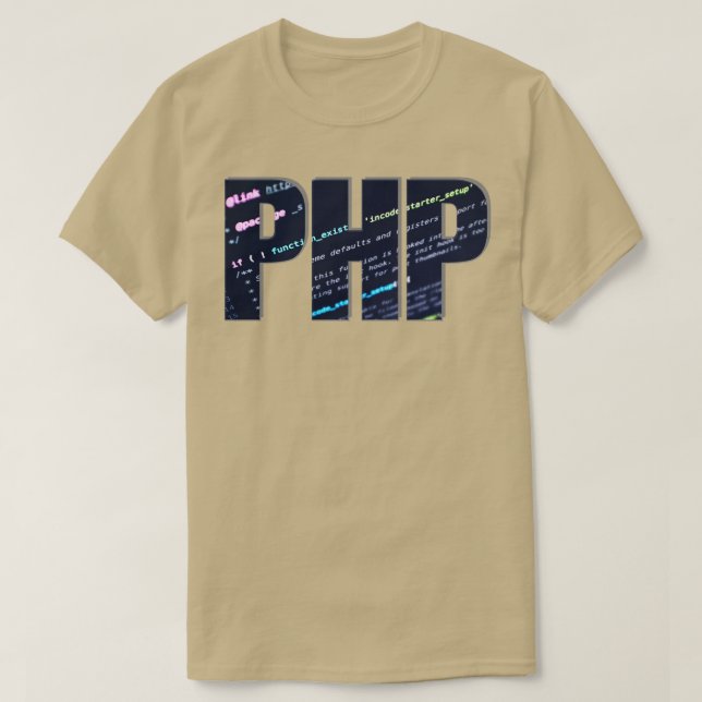 T-SHIRT PHP (Design devant)