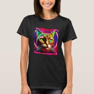 T-shirt Phrase d'amour de chat humour sarcasme dicton Pr
