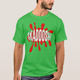 T-shirt Phrase de bande dessinée Panda Power Skash 2 Kung