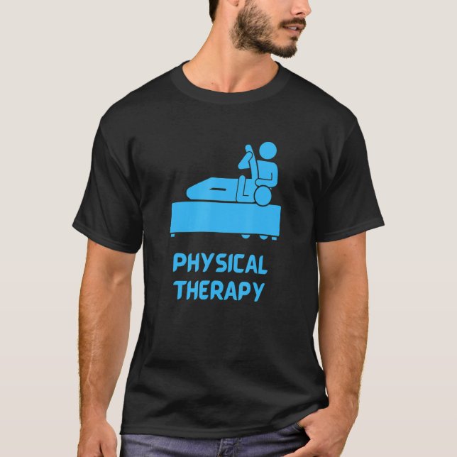 T-shirt Physical Therapy, Physiotherapy (Devant)