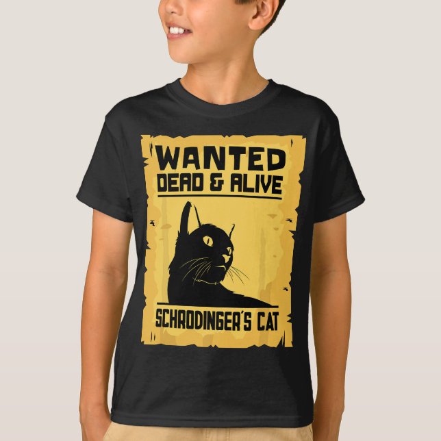 T-shirt Physicien - Drôle Étudiant en physique Schrodinger (Devant)