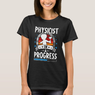 T-shirt Physicien En Cours Étudiant En Formation