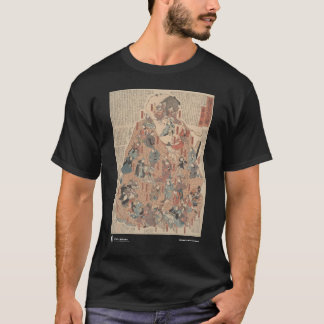 T-shirt Physiologie humaine, vue arrière