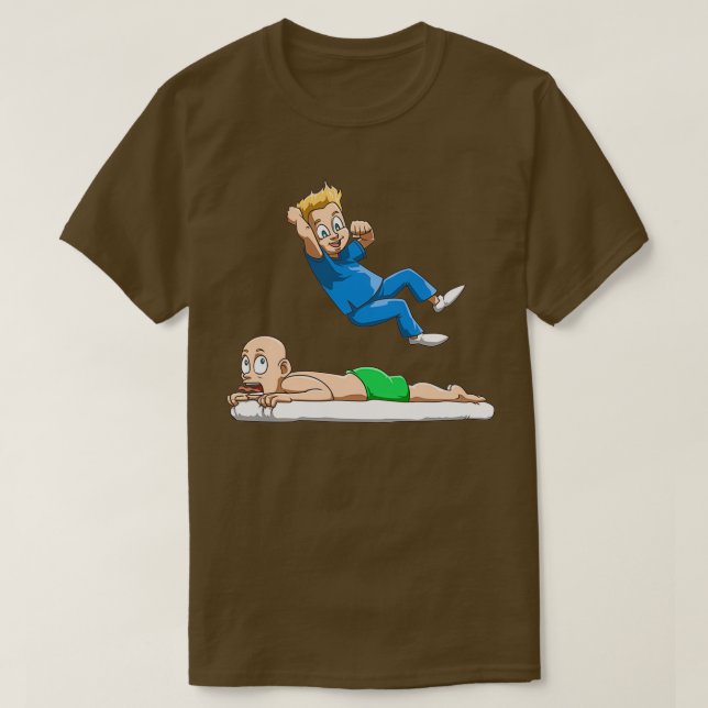 T-shirt Physiothérapeute amusant de lutte physique à son m (Design devant)