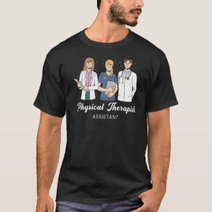 T-shirt physiothérapeute Assistant Thérapie physique Arg