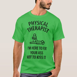 T-shirt physiothérapeute cadeau de physiothérapie dire drô