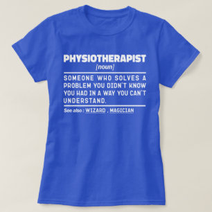 T-shirt Physiothérapeute Noun Physiothérapie Cool employé