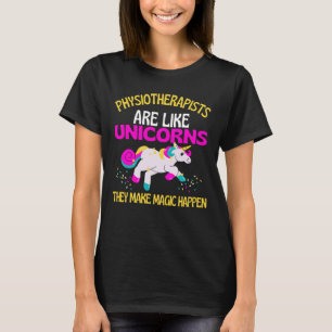 T-shirt Physiothérapeute Unicorne, Physio de licorne magi