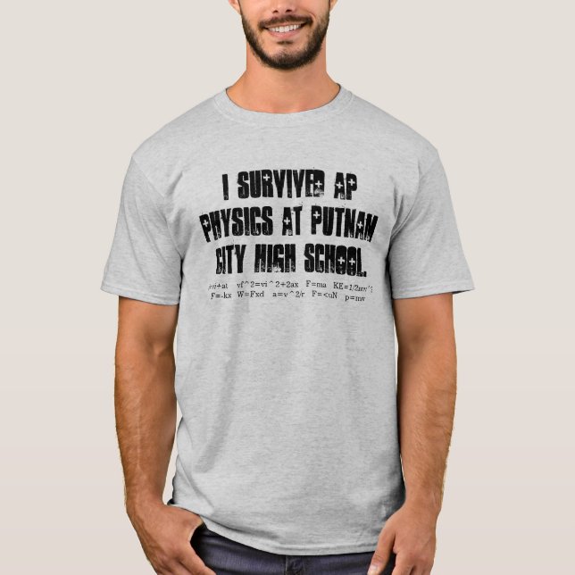 T-shirt Physique de PCHS AP (Devant)