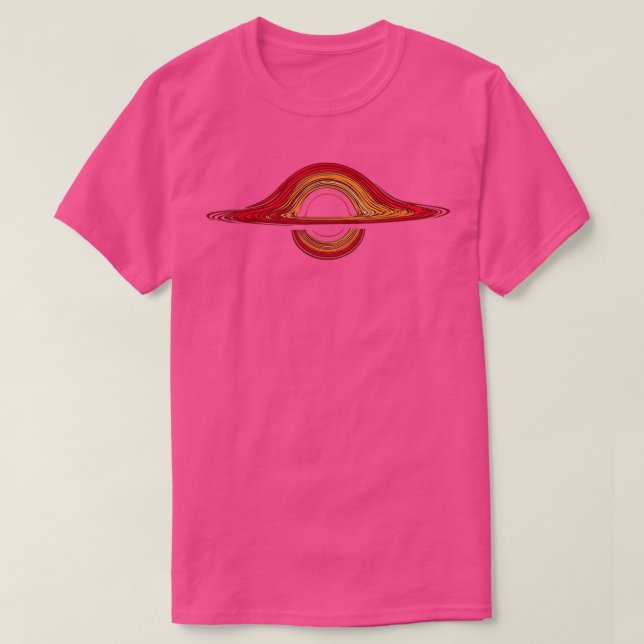 T-shirt Physique des trous noirs Physique univers Astrophy (Design devant)