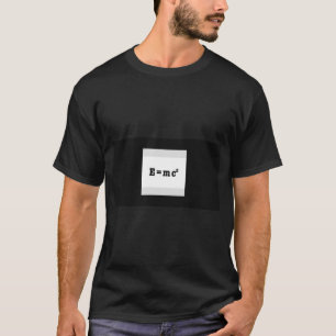 T-Shirt Physique E=mc² Équation d'Einstein sur l