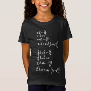 T-Shirt Physique Math Formule Étudiants Enseignant Invitat