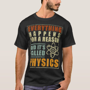 T-shirt Physique Professeur Physique Physique Cadeau Physi